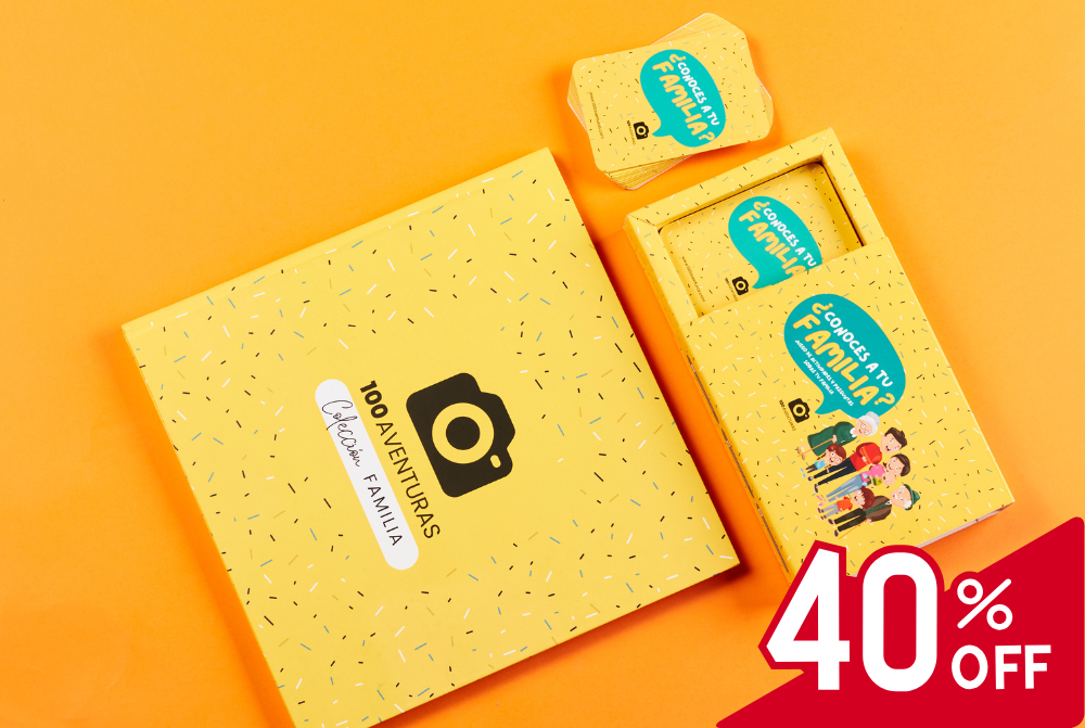 Pack Familiar: Cartas y Álbum 100 Aventuras para Niños y Jóvenes